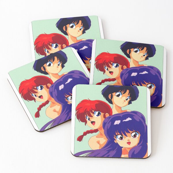 Item preview, Ranma ½ , Akane Tendo & Shampoo Classic poster HD designed and sold by GroupieClub.