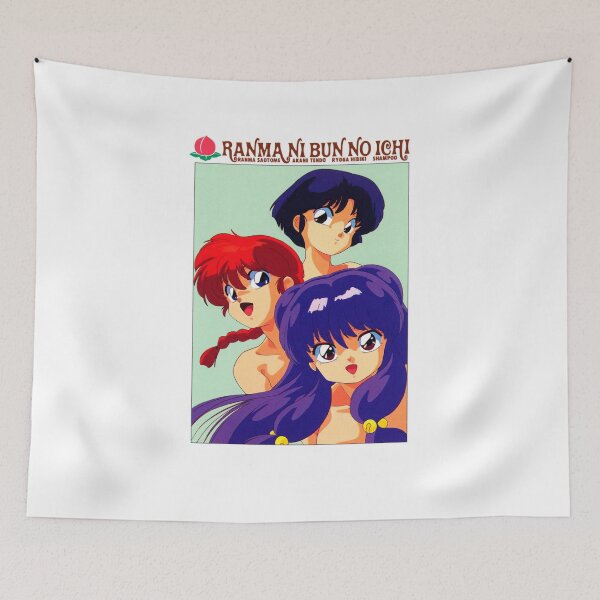 Item preview, Ranma ½, Akane Tendo y Shampoo Póster clásico HD designed and sold by GroupieClub.