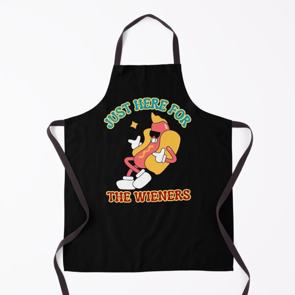 Item preview, Just Here for the Wieners - Funny Hotdog Day 4th July designed and sold by Just You Tee | Say It Loud, Wear It Proud.