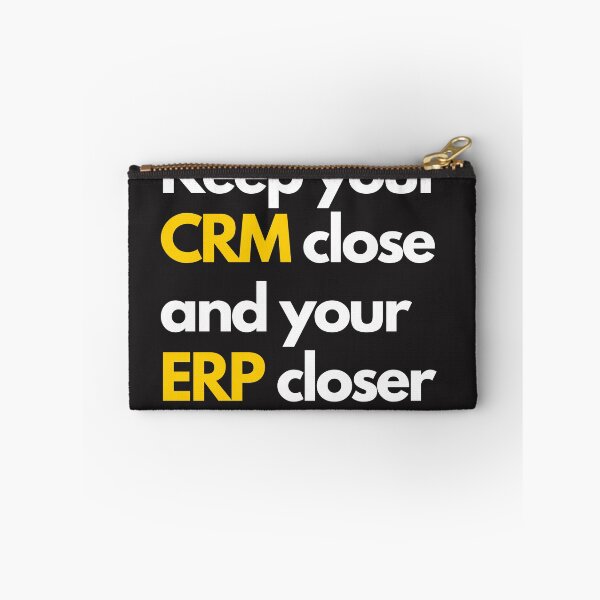 Item preview, Keep your CRM close and your ERP closer designed and sold by creativemondays.