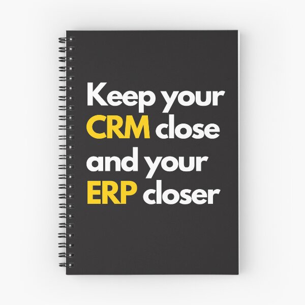 Item preview, Keep your CRM close and your ERP closer designed and sold by creativemondays.