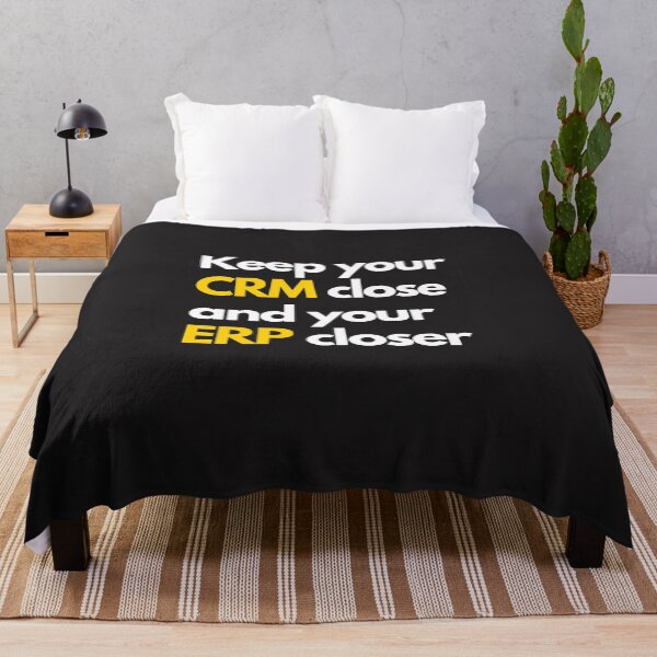 Item preview, Keep your CRM close and your ERP closer designed and sold by creativemondays.