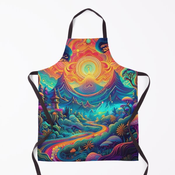 Item preview, 60s style Psychedelic colourful fantasy forest from another dimension designed and sold by Jt41.