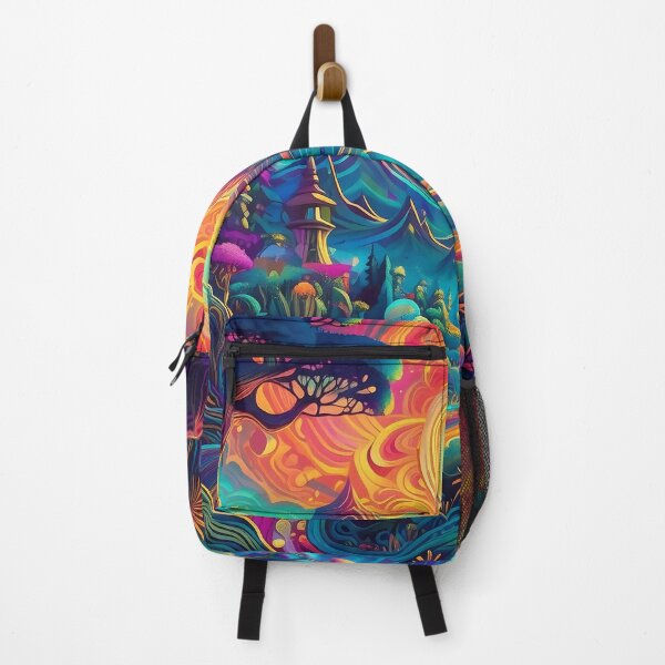 Item preview, 60s style Psychedelic colourful fantasy forest from another dimension designed and sold by Jt41.
