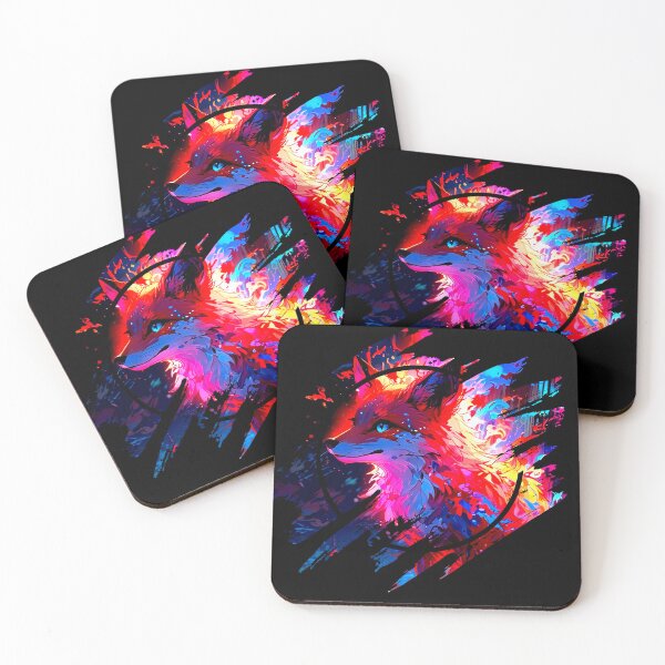 Item preview, Abstract Foxy Blue Gold designed and sold by AW2 Designs.