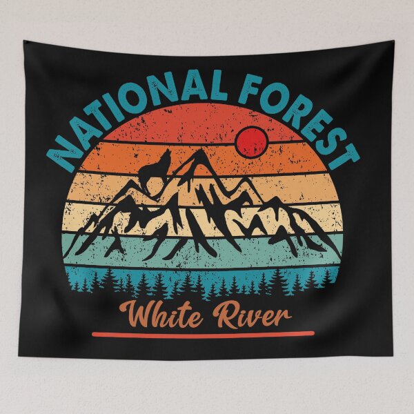 Item preview, White River National Forest designed and sold by graphic-map.