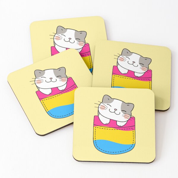 Item preview, Pan Pride Cat en bolsillo falso designed and sold by everything4eva.