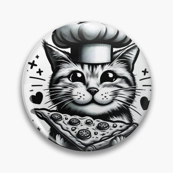Item preview, Pizza and cat - my true love designed and sold by Magdalena-7.