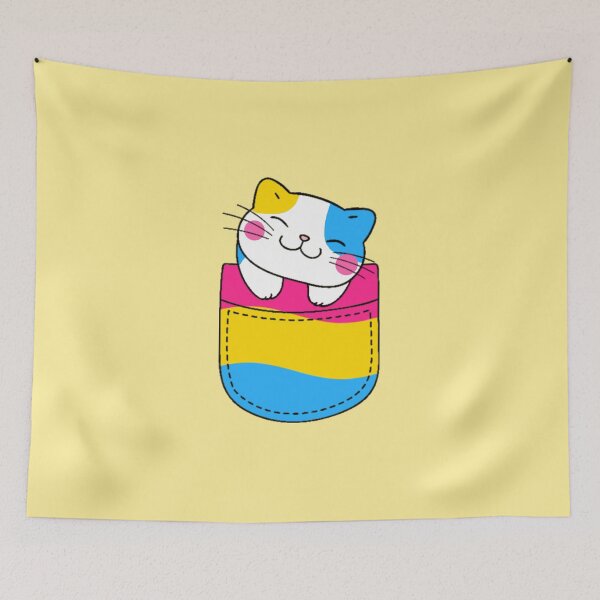 Item preview, Pan Pride Cat en bolsillo falso designed and sold by everything4eva.