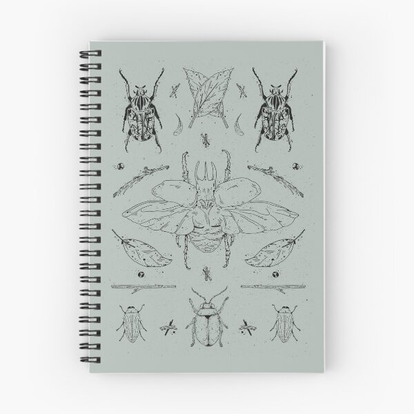 Item preview, Beetle Illustration Line Art Black Ink designed and sold by globbs.