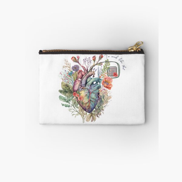 Item preview, I'm wired like that - Pacemaker and anatomy botanical heart designed and sold by EmeraldeaArt.