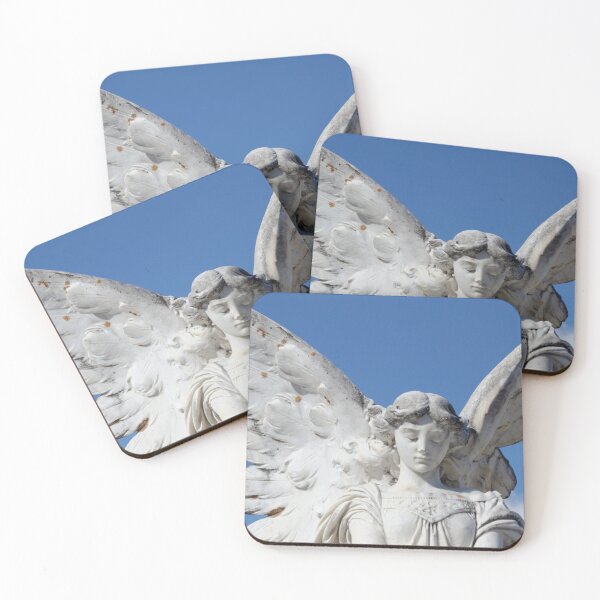 Item preview, stone angel and blue sky designed and sold by Shop-Oceania.