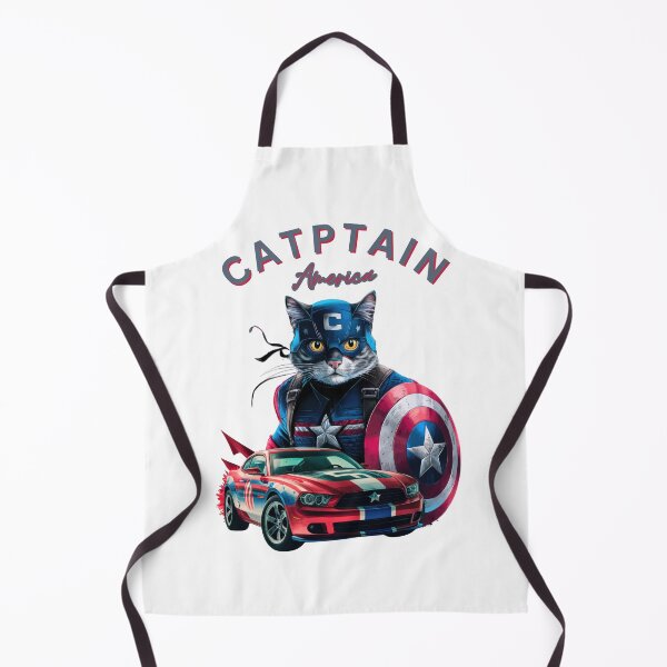 Item preview,  CATptain America: The Feline Hero designed and sold by PING 999 STUDIO.