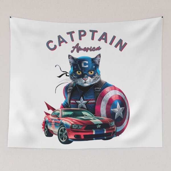 Item preview,  CATptain America: The Feline Hero designed and sold by RvinJo8.