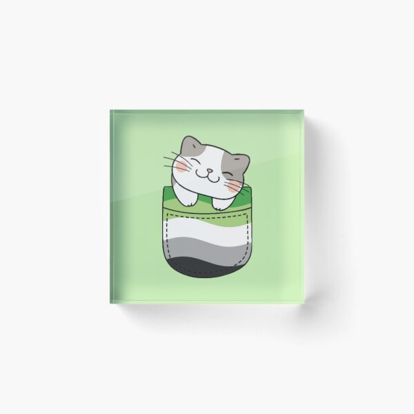 Item preview, Gato del Orgullo Aromático en Bolsillo Imitado designed and sold by everything4eva.