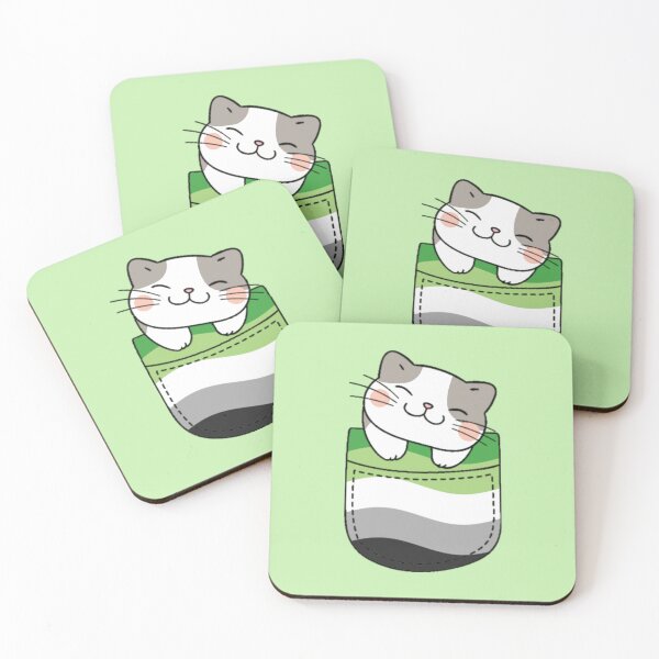 Item preview, Gato del Orgullo Aromático en Bolsillo Imitado designed and sold by everything4eva.
