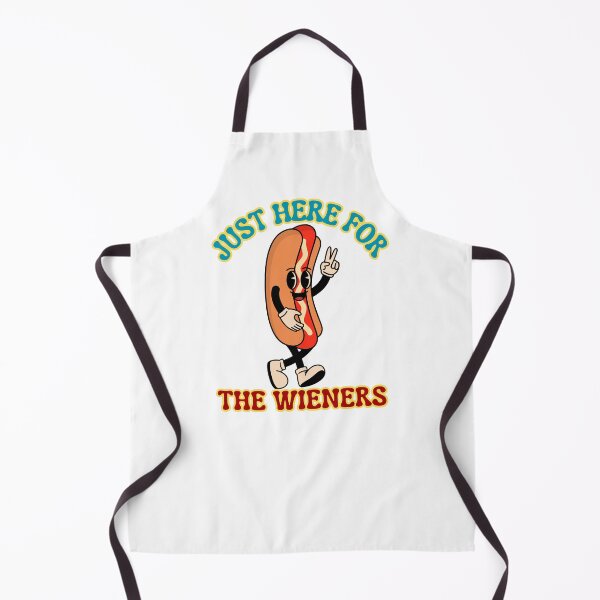 Item preview, Just Here for the Wieners - Funny Hotdog Day 4th July designed and sold by Just You Tee | Say It Loud, Wear It Proud.
