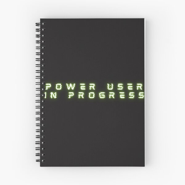 Item preview, Power user in progress designed and sold by creativemondays.