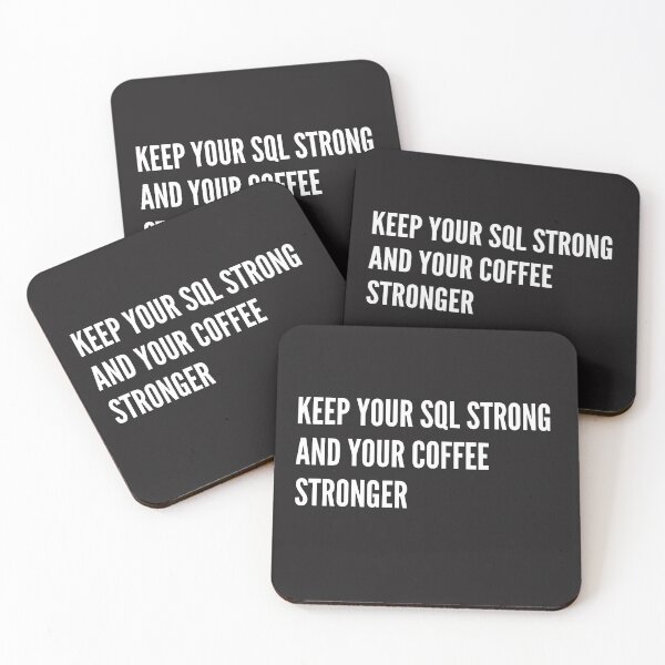 Item preview, Keep your SQL strong designed and sold by creativemondays.