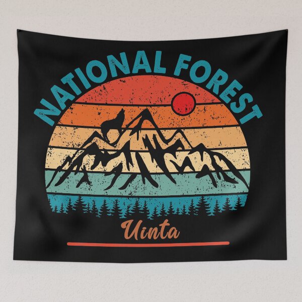 Item preview, Uinta National Forest designed and sold by graphic-map.
