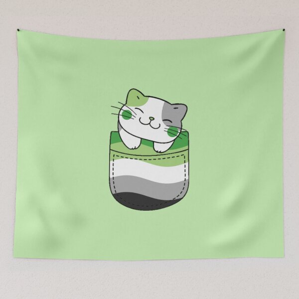 Item preview, Gato del Orgullo Aromático en Bolsillo Imitado designed and sold by everything4eva.