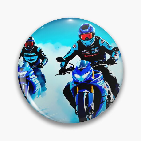 Item preview, Winter Sports Superbike Motorcycle Snow Cross Racing designed and sold by Ink Art Design.