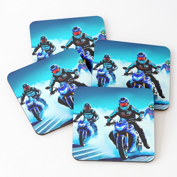 Item preview, Winter Sports Superbike Motorcycle Snow Cross Racing designed and sold by Ink Art Design.