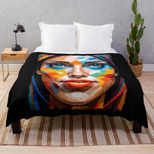 Item preview, Abstract Portrait Of A Woman's Face designed and sold by Adelberton.