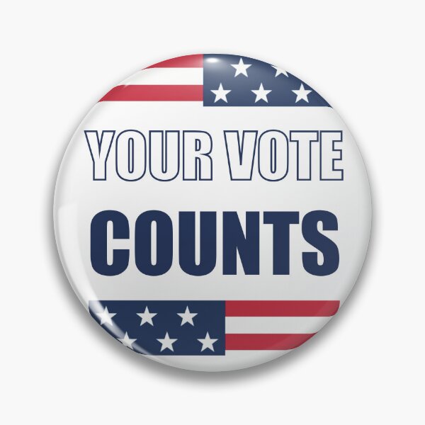 Item preview, Your vote counts designed and sold by Xatutik.art.