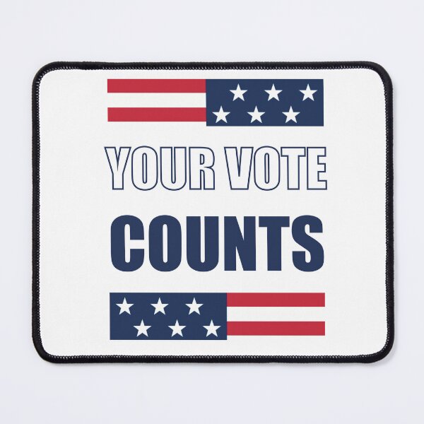 Item preview, Your vote counts designed and sold by Xatutik.art.