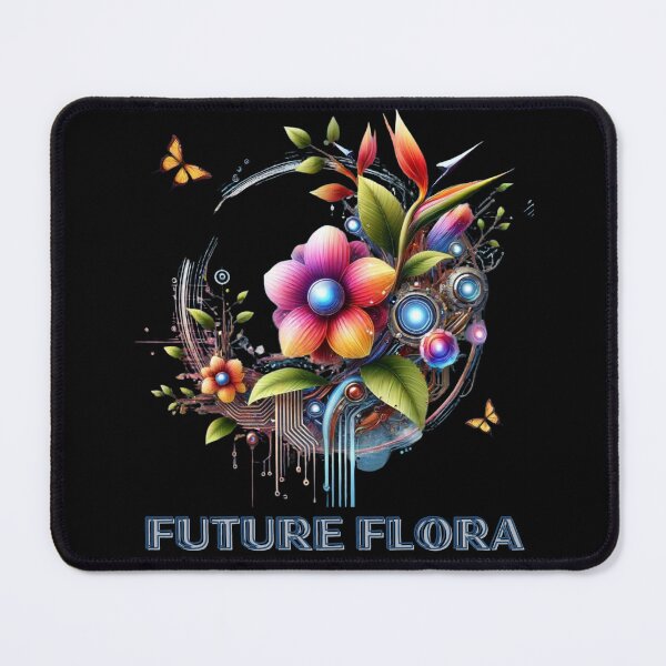 Item preview, Future Flora: A Fusion of Nature and Technology designed and sold by TrendyCanvasC.