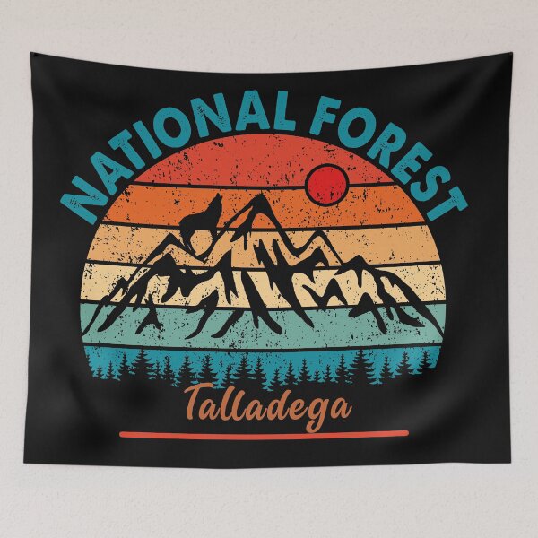 Item preview, Talladega National Forest designed and sold by graphic-map.