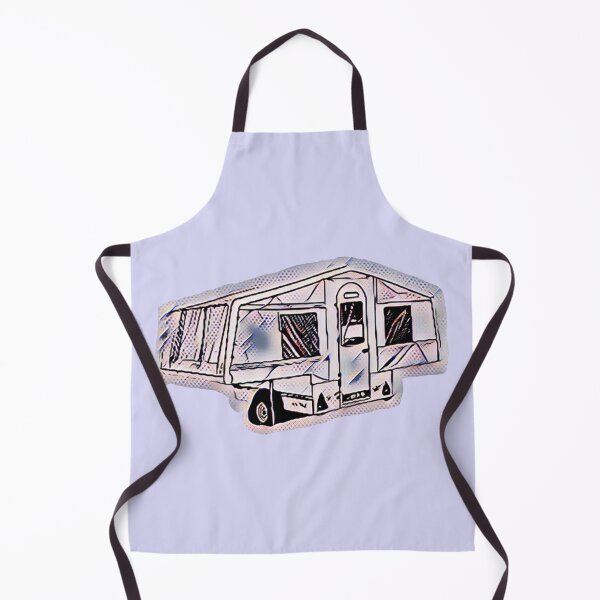 Item preview, Grey and Blue Trailer Tent designed and sold by BeccaAelishe.