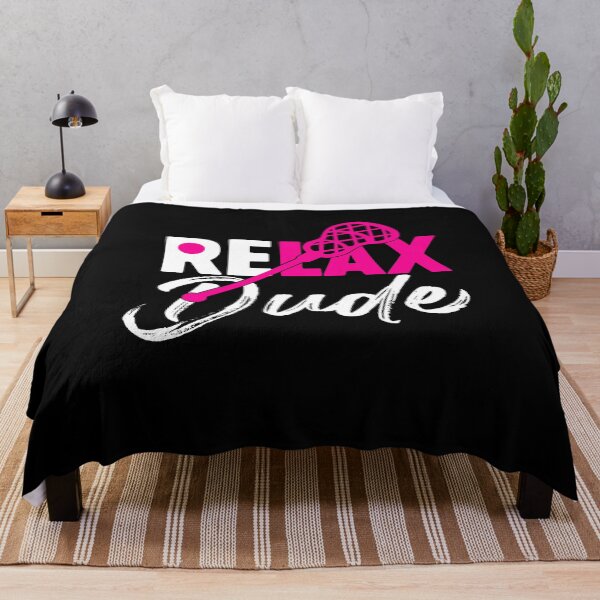 Item preview, Relax Dude Lacrosse Laxing Vintage Love Lacrosse Bro designed and sold by farhanhafeez.