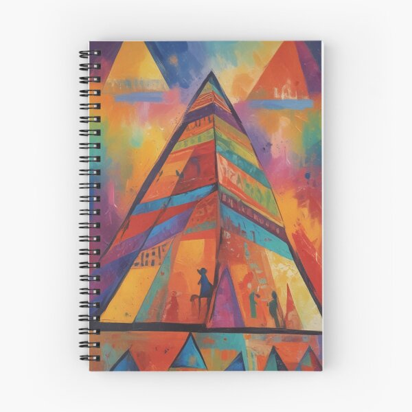 Item preview, Pyramid Pattern Digital Print Design designed and sold by imanshu.