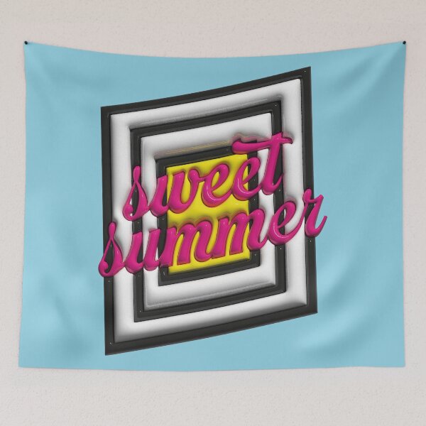 Item preview, sweet summer, 3d typography designed and sold by Mauswohn.
