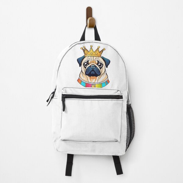 Item preview, "The crowned ones" - Pug designed and sold by VariousGoodies.