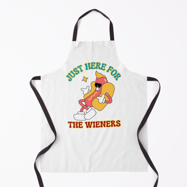 Item preview, Just Here for the Wieners - Funny Hotdog Day 4th July designed and sold by Just You Tee | Say It Loud, Wear It Proud.