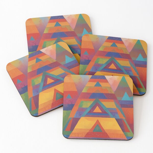 Item preview, Pyramid Pattern Digital Print Design designed and sold by imanshu.