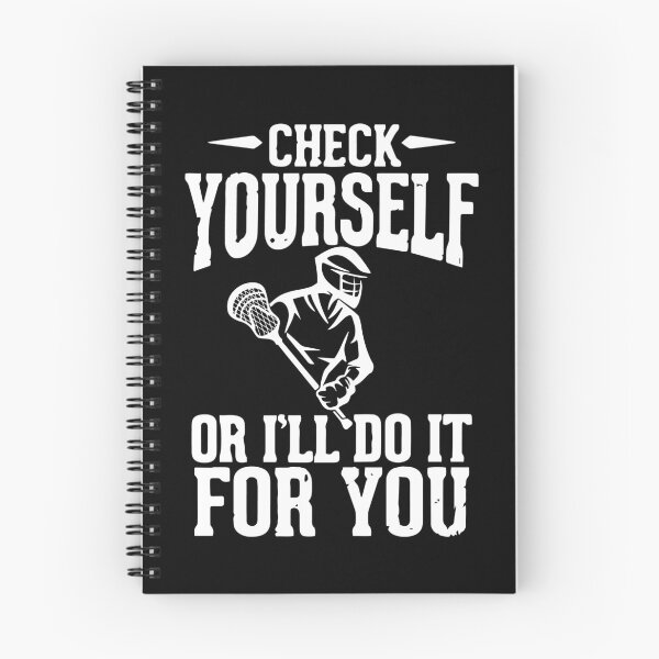 Item preview, Check Yourself Lacrosse Laxing Vintage Love Lacrosse Bro designed and sold by farhanhafeez.