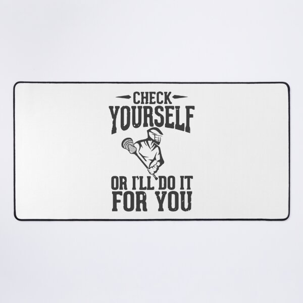 Item preview, Check Yourself Lacrosse Laxing Vintage Love Lacrosse Bro designed and sold by farhanhafeez.