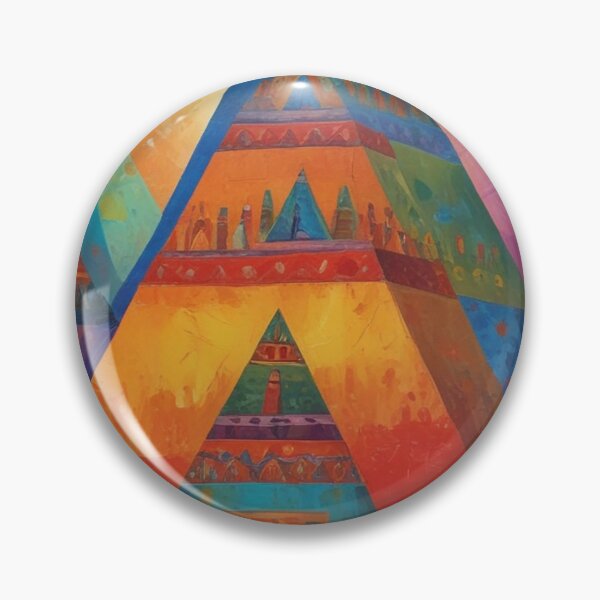Item preview, Pyramid Pattern Digital Print Design designed and sold by imanshu.