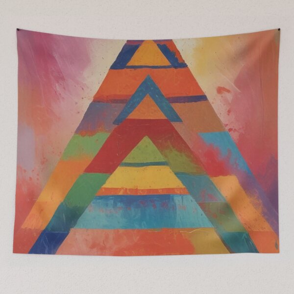 Item preview, Pyramid Pattern Digital Print Design designed and sold by imanshu.