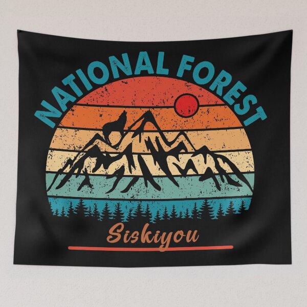 Item preview, Siskiyou National Forest designed and sold by graphic-map.