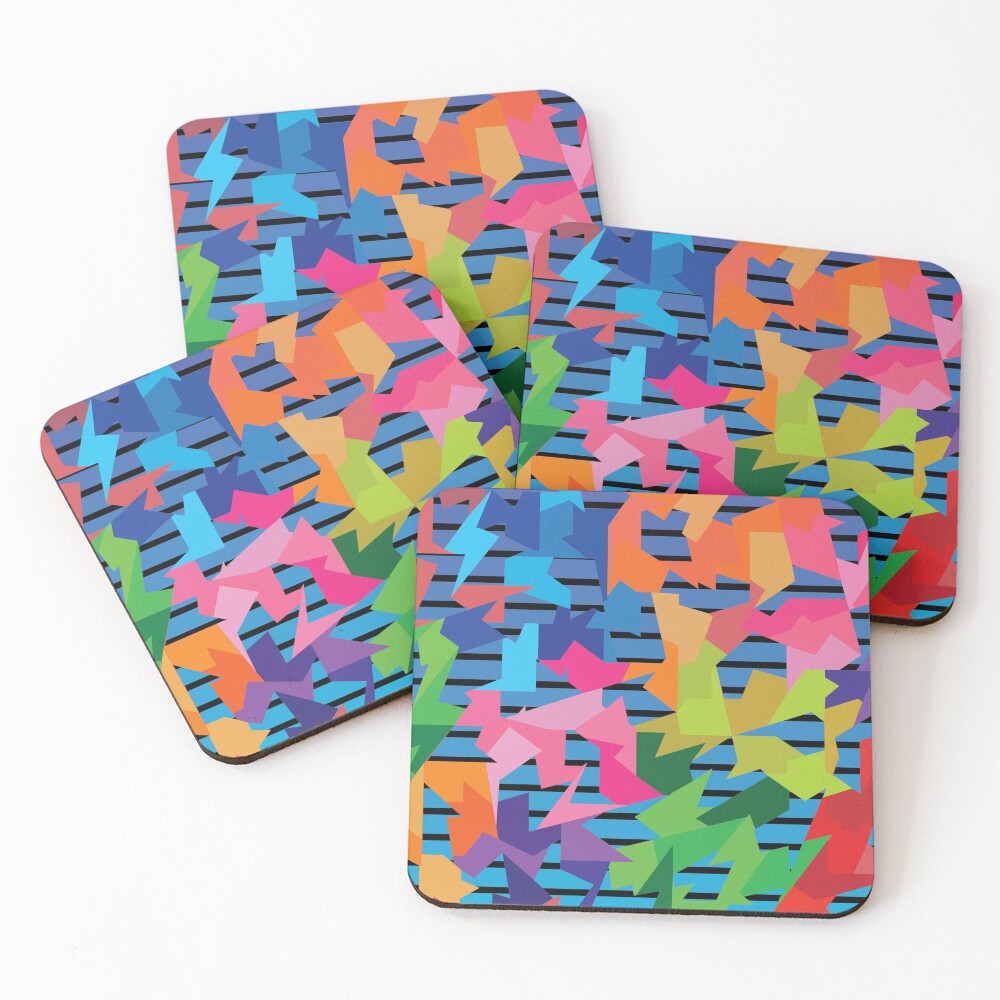 Item preview, Coasters (Set of 4) designed and sold by HubArtSplash.