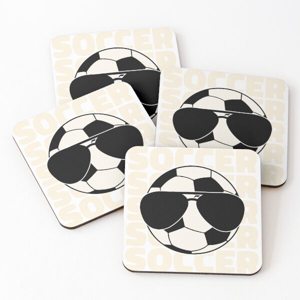 Artikelvorschau, Soccer Ball Player Funny Athlete Sport Lover Sunglasses Football entworfen und verkauft von farhanhafeez.