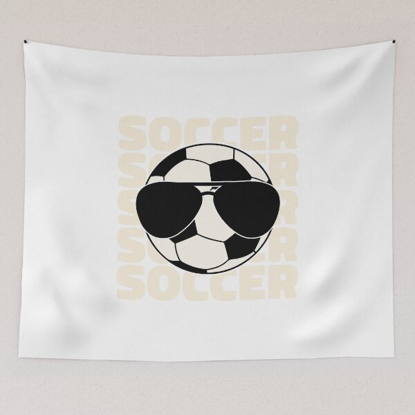 Artikelvorschau, Soccer Ball Player Funny Athlete Sport Lover Sunglasses Football entworfen und verkauft von farhanhafeez.