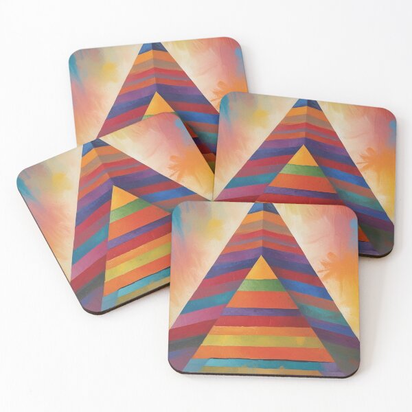 Item preview, Pyramid Pattern Digital Print Design designed and sold by imanshu.