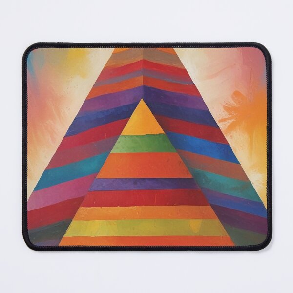 Item preview, Pyramid Pattern Digital Print Design designed and sold by imanshu.