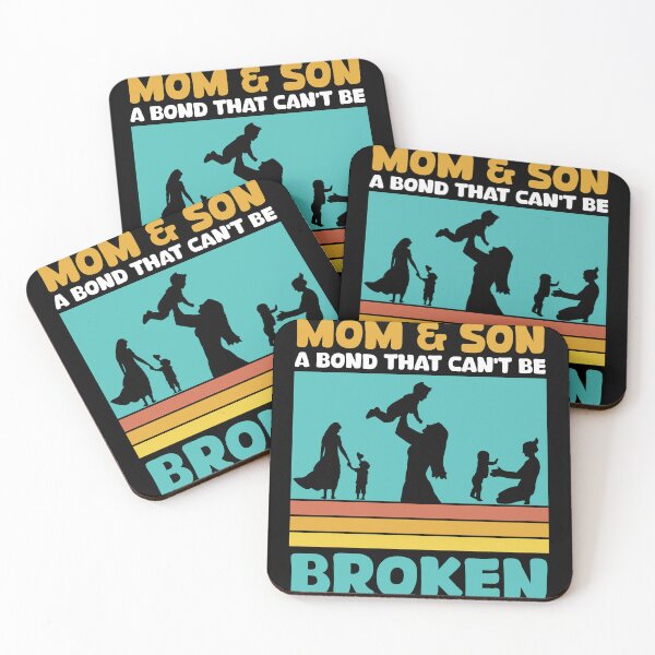 Item preview, Mom & Son Unbroken Bond Team Mamma Best Mummy Love Mother designed and sold by farhanhafeez.
